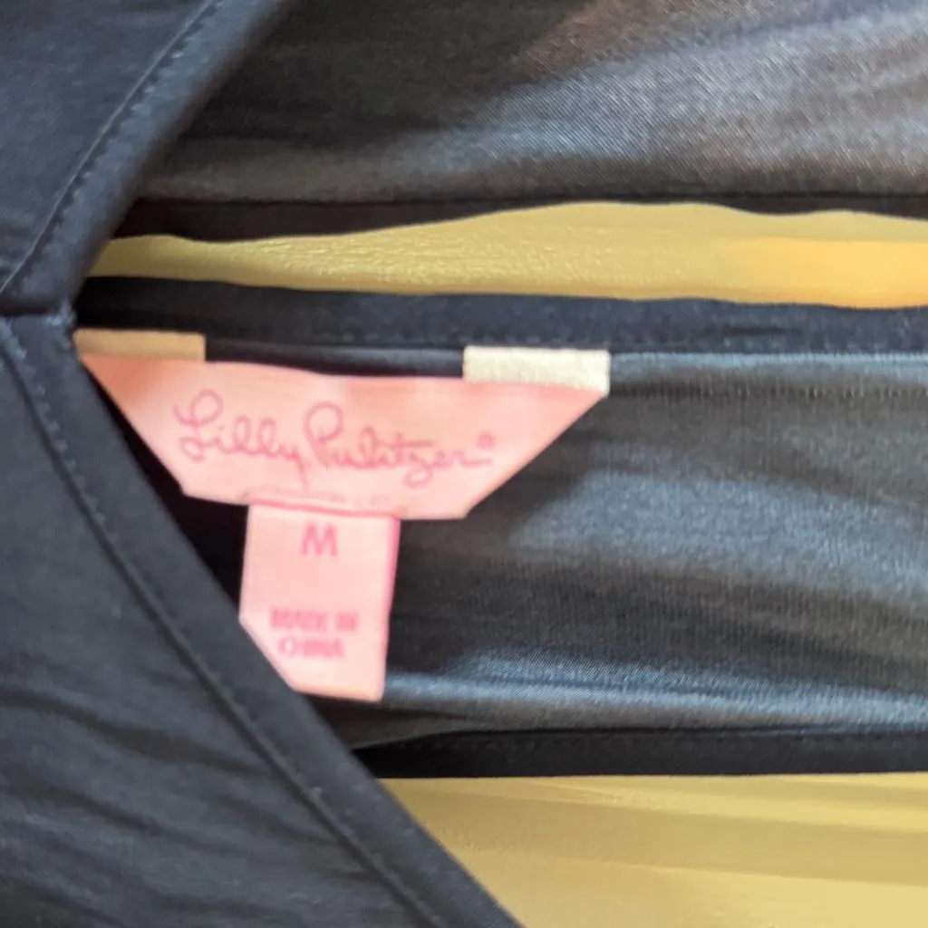 Lilly Pulitzer Navy Blue Romper - Image 4