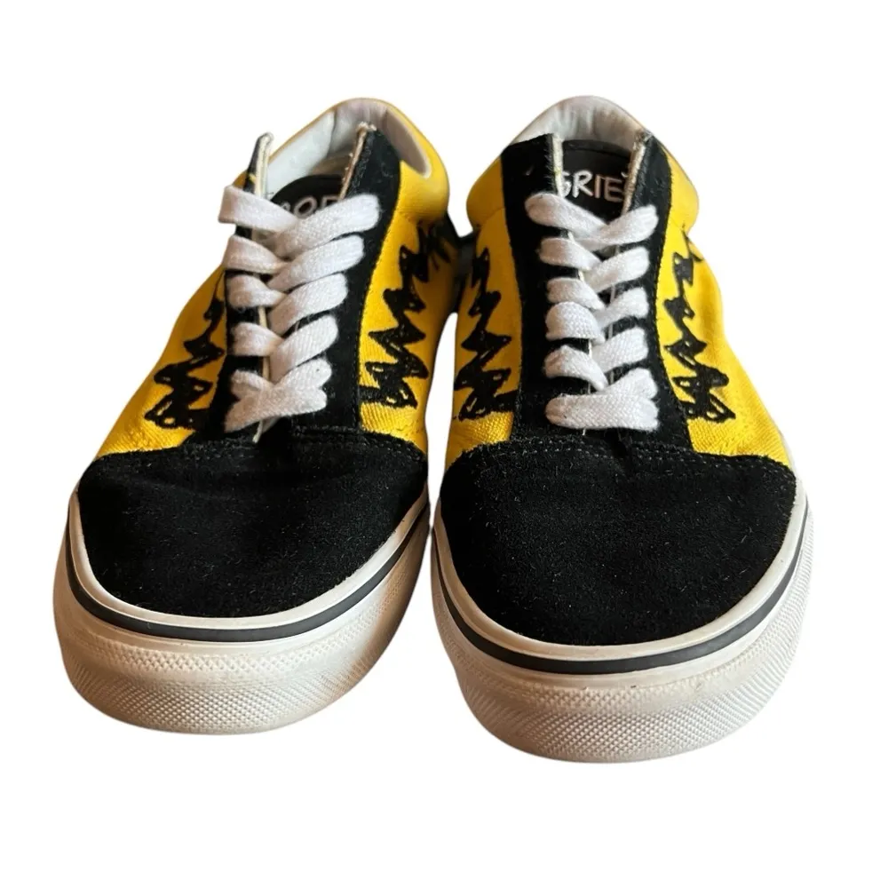 Vans Old Skool Peanuts Charlie Brown Unisex Sneaker 
Size Mens 4.5 Womens 6 - Image 4