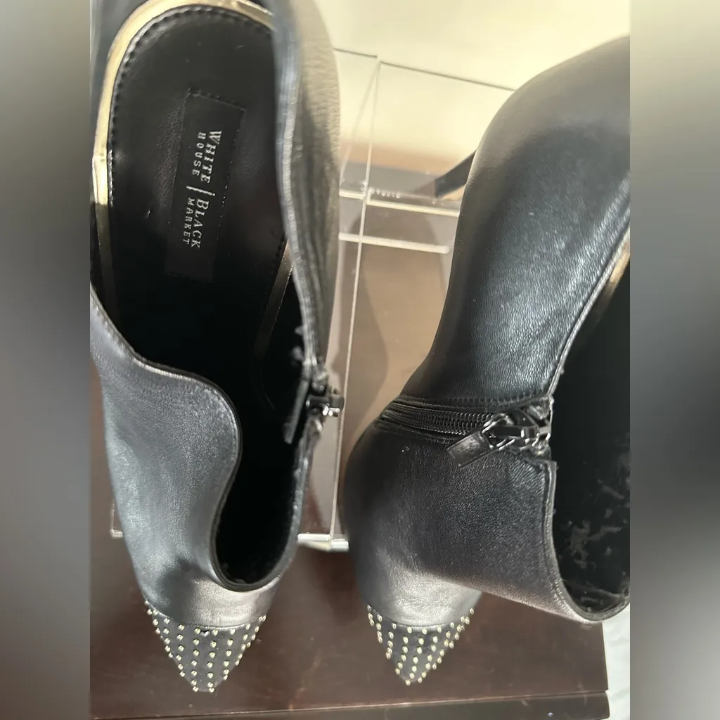 White House Black Market Studded Klaudia Booties - Image 5