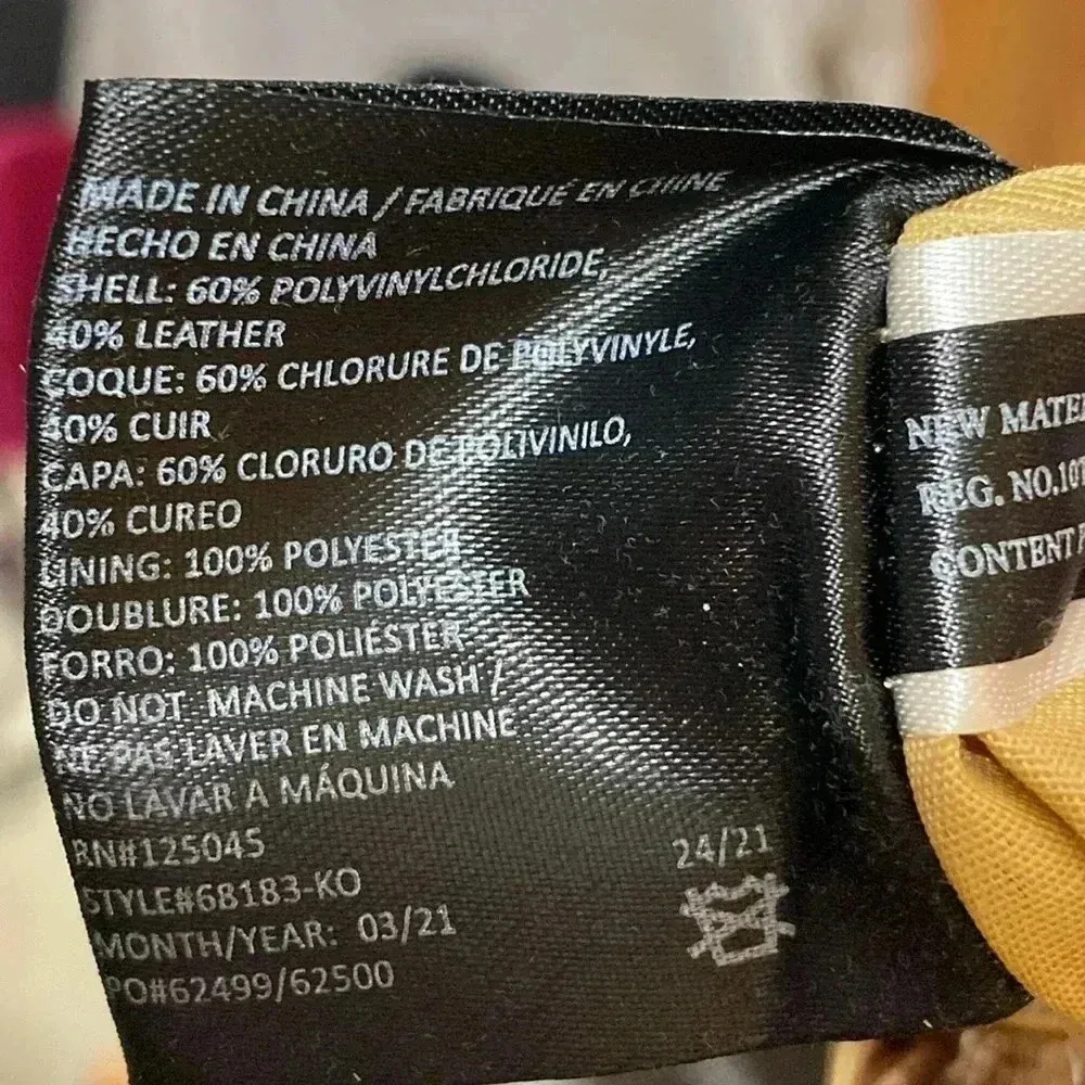 STONE & CO TAUPE BROWN LEATHER BLEND PURSE ADJUSTABLE STRAP MULTI POCKETS CLEAN Tan - Image 13