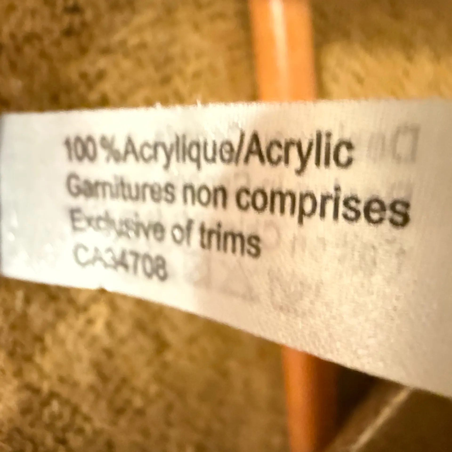 Cozy Tan Shawl Wrap - Image 4