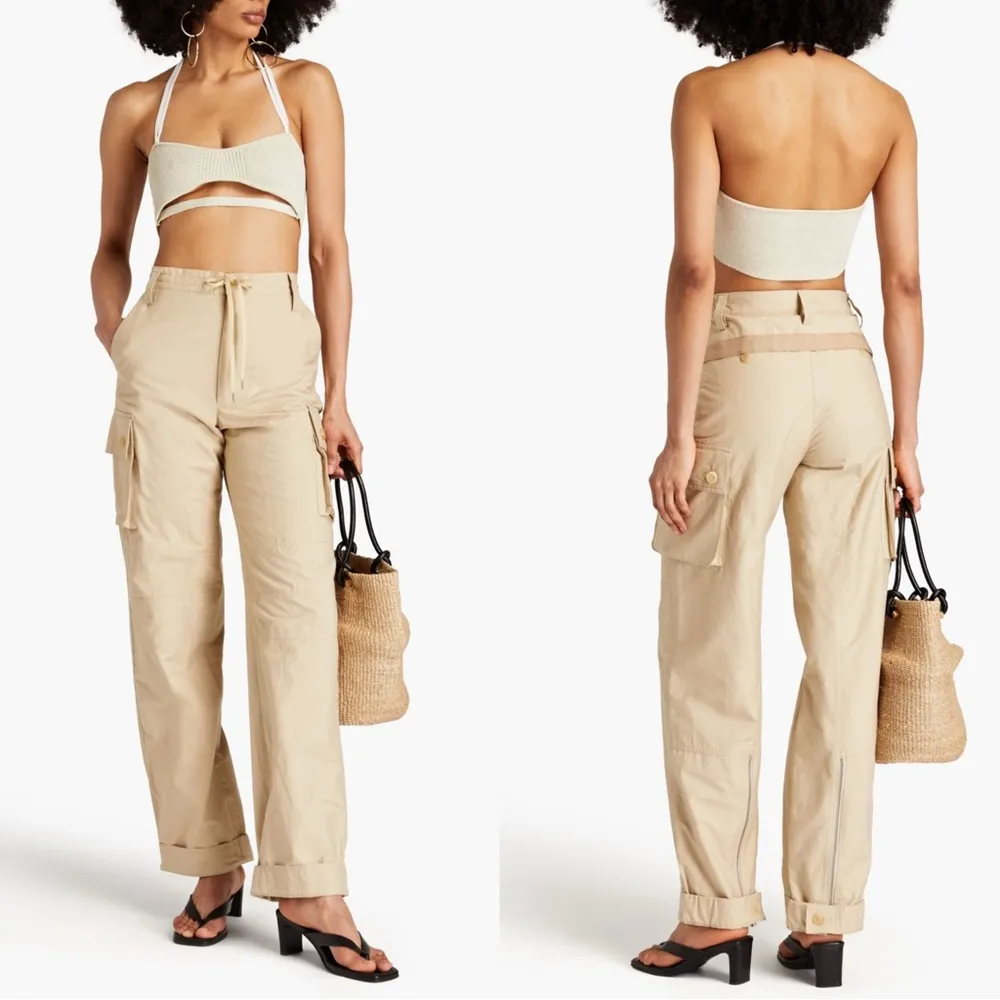 Jacquemus "le bandeau" Beijo Beige Bralette Size M - Image 5