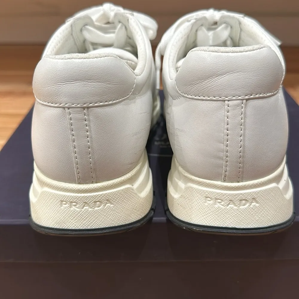 Prada calzature Donna white sneakers size 41 USA 10 - Image 5