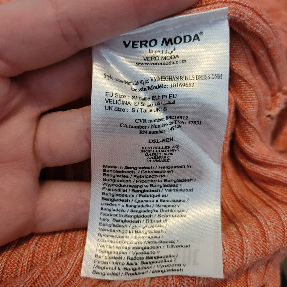 Vero Moda Denim Peach Tunic Sweater - Image 6