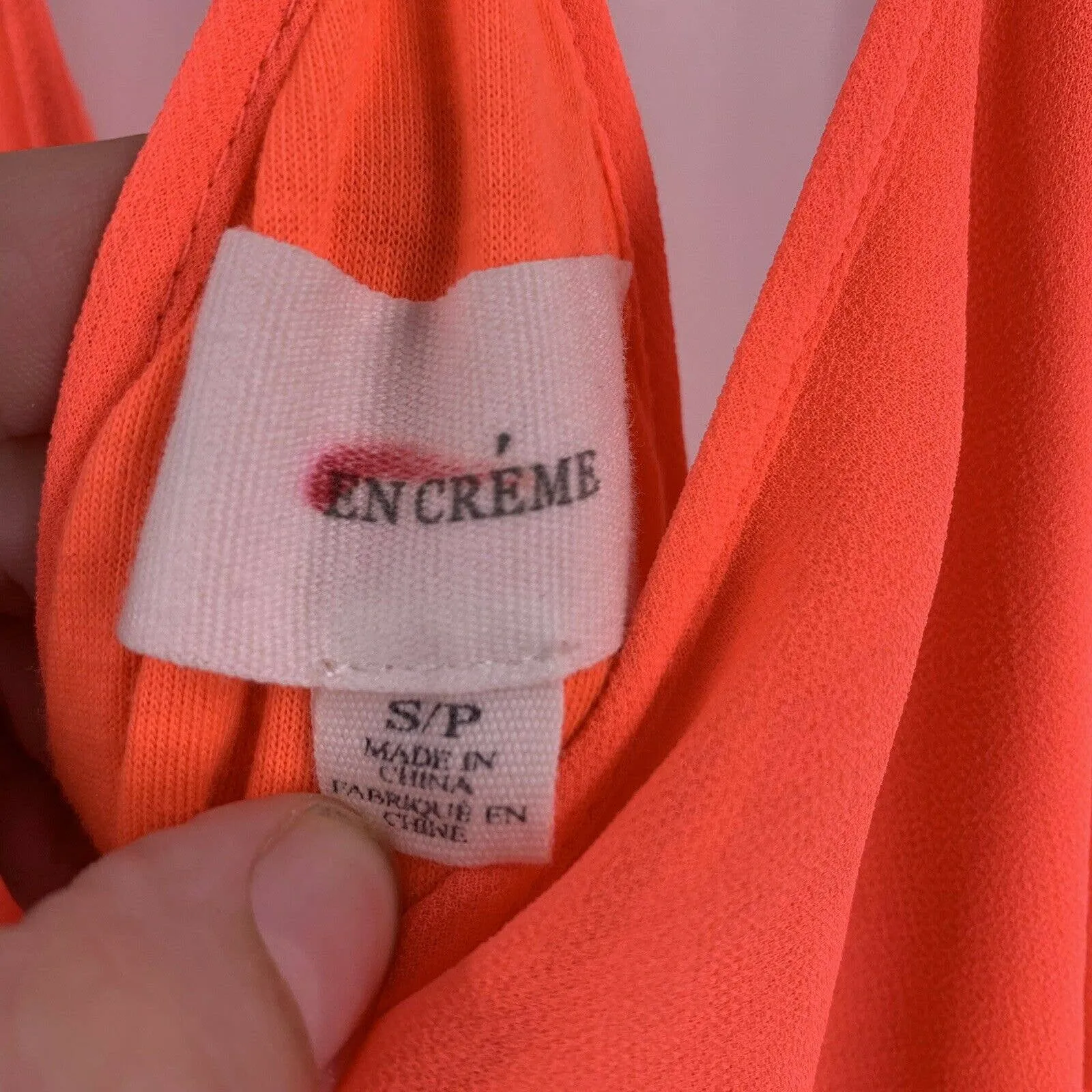 En‎ Creme Pink Maxi Sleeveless Small - Image 8