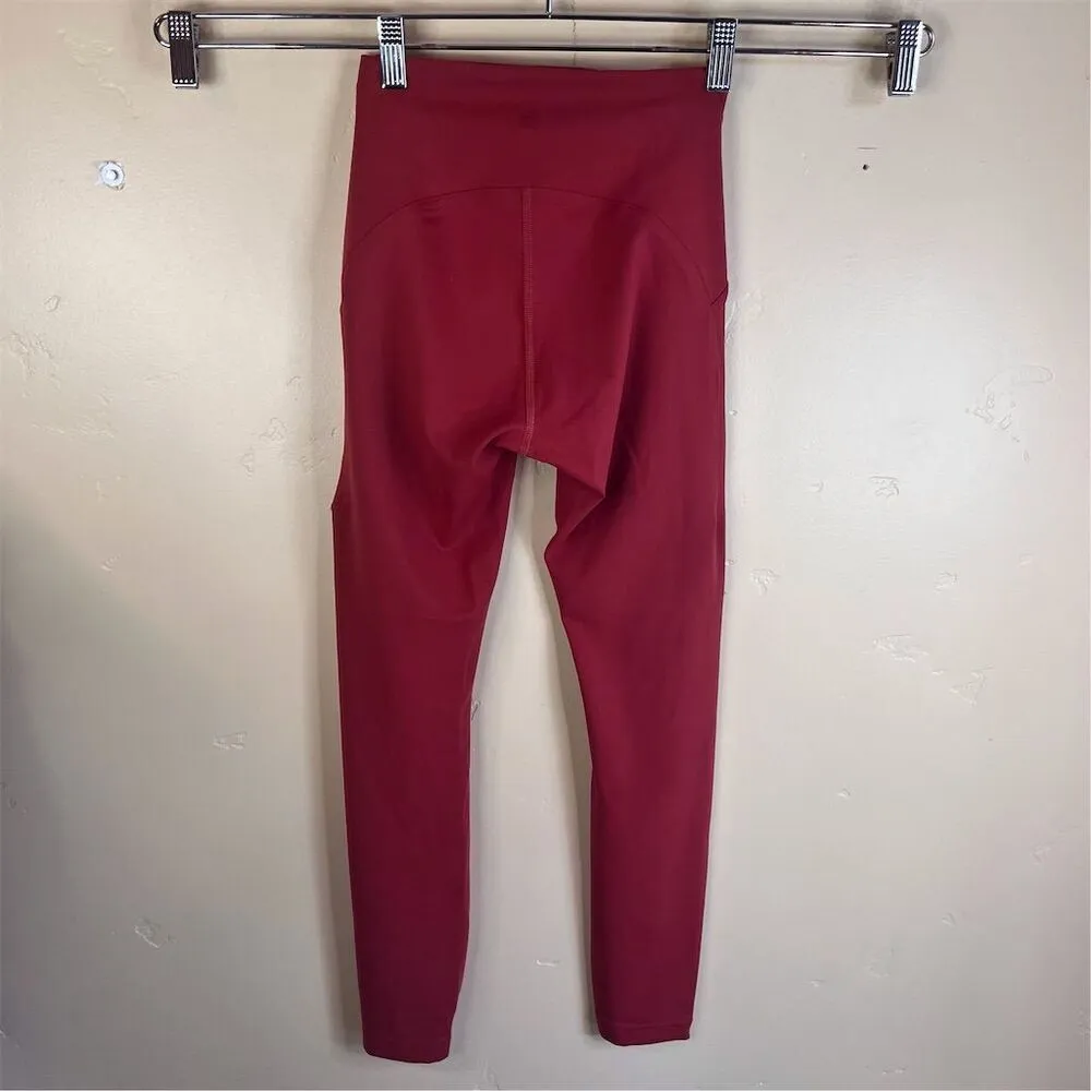 Lululemon Instill HR 25”‎ Smooth Cover Fabric Smoky Red Size 2 Women's Leggings - Image 5