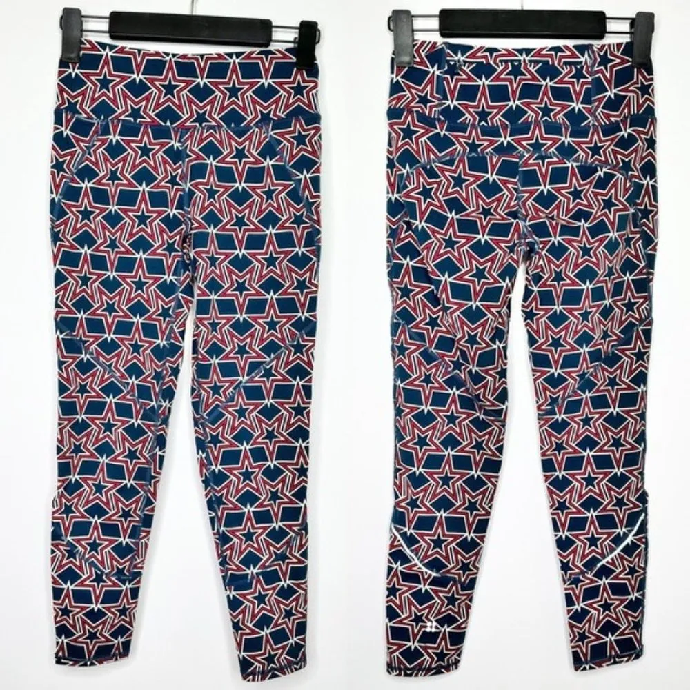 Sweaty Betty The Power 7/8 Leggings in Star Print - Image 3