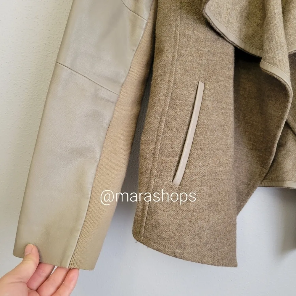 Vince wool drape jacket - Image 4