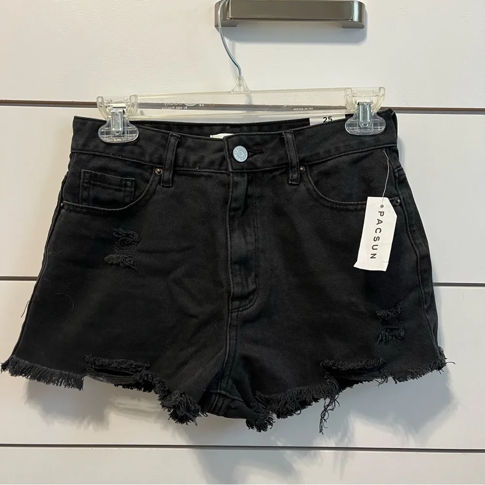 PacSun  Black Denim Shorts NWT - Image 2