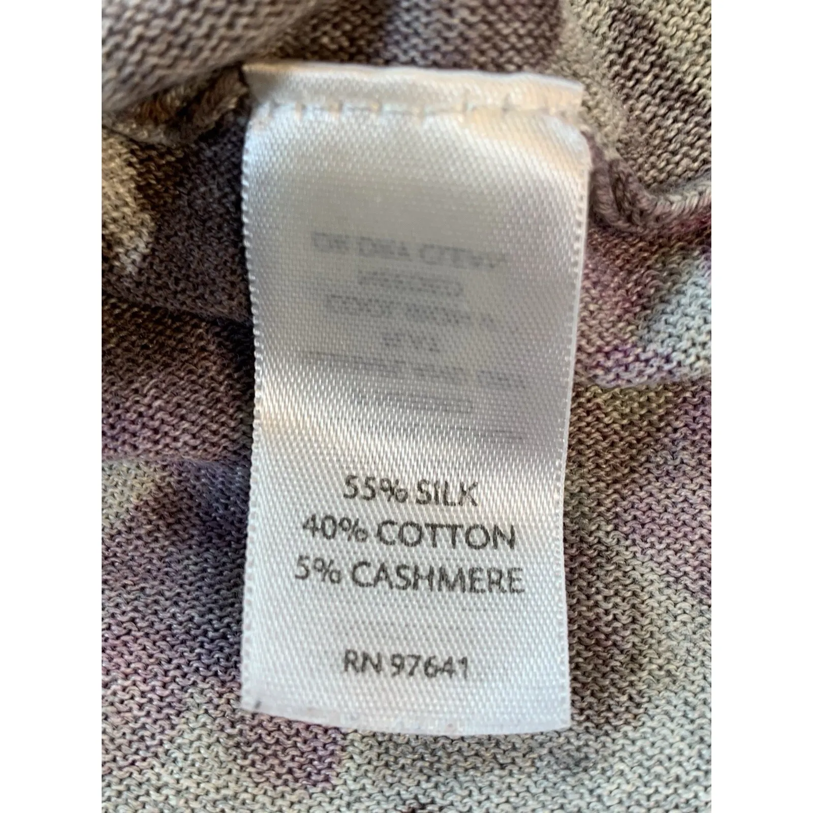 J Jill Sweater Womens‎ Small Floral Silk Cashmere Blend Soft Lightweight Classic - Image 5