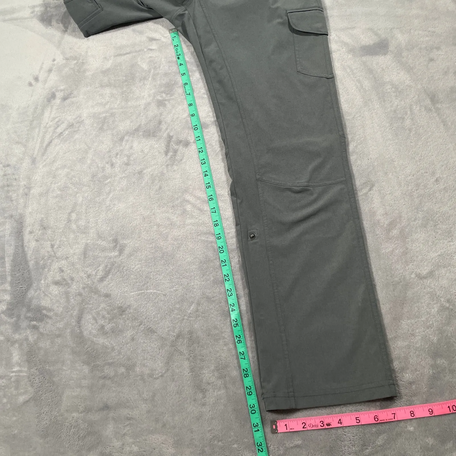 Kuhl Pants 10 Grey Freeflex Roll Up Stretch Hiking Trekking Outdoor Climbing - Image 11