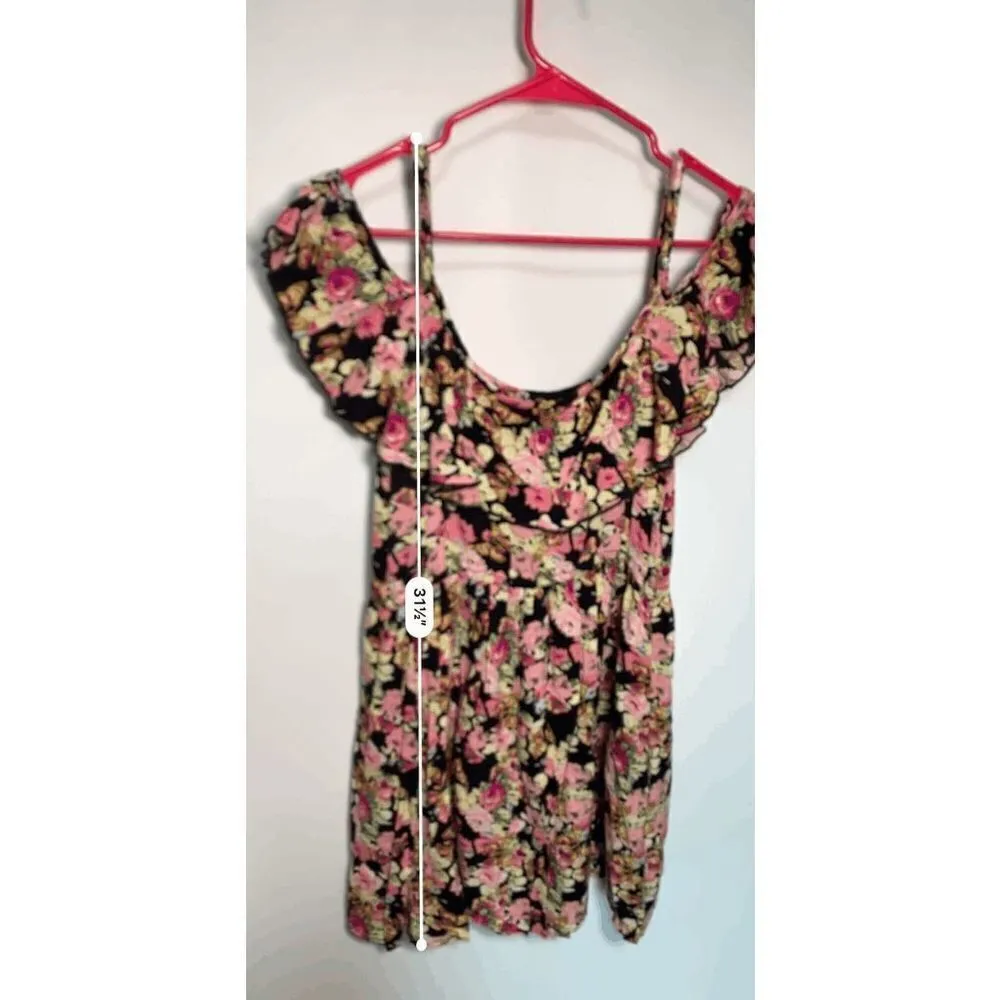 Band of Gypsies Rayon Floral Dress - Image 2