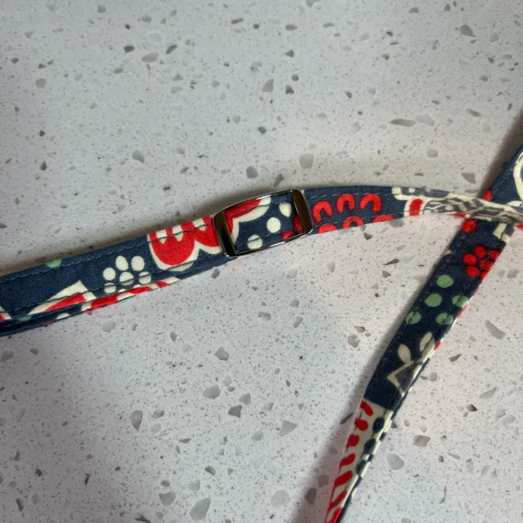 Vera Bradley Mini Hipster Crossbody Bag Nomadic Floral Gray Green Coral Bag  EUC - Image 3