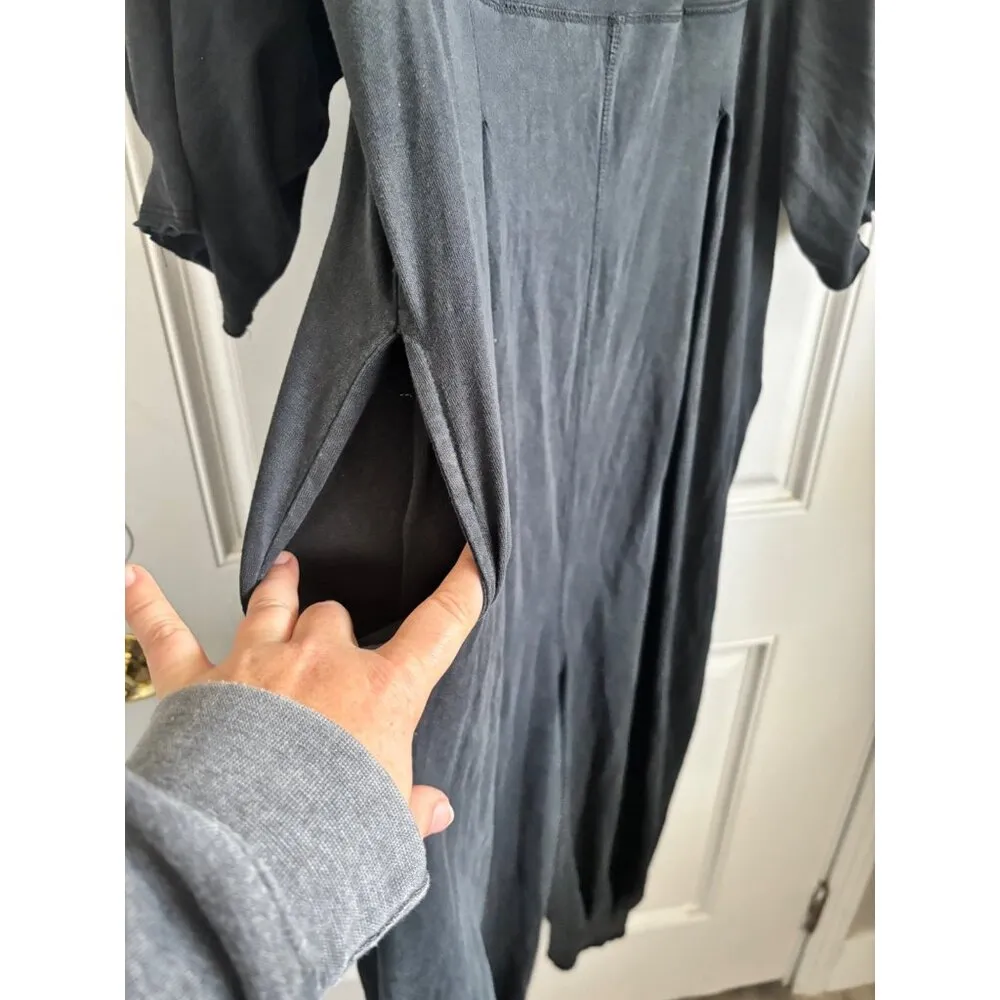 Free People Black Lotta Love one piece jumpsuit - size Large - Image 8