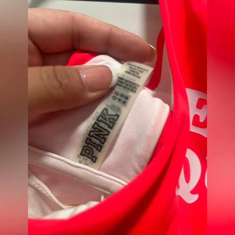 Victoria’s Secret PINK Beach Squad High Neck Bikini Top | Size Medium New - Image 4