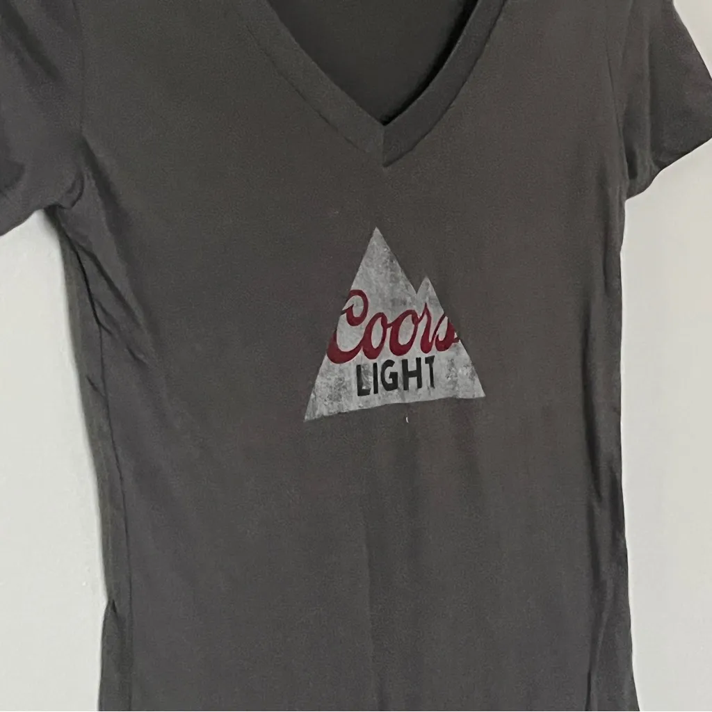 Coor’s Light Women's Grey V - Image 3