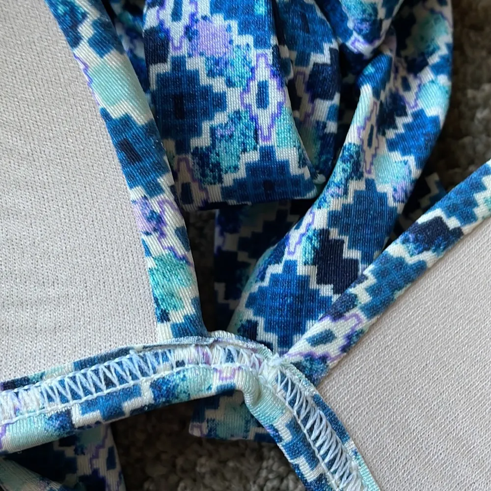 Athleta aqualuxe print halter bikini top - Image 8