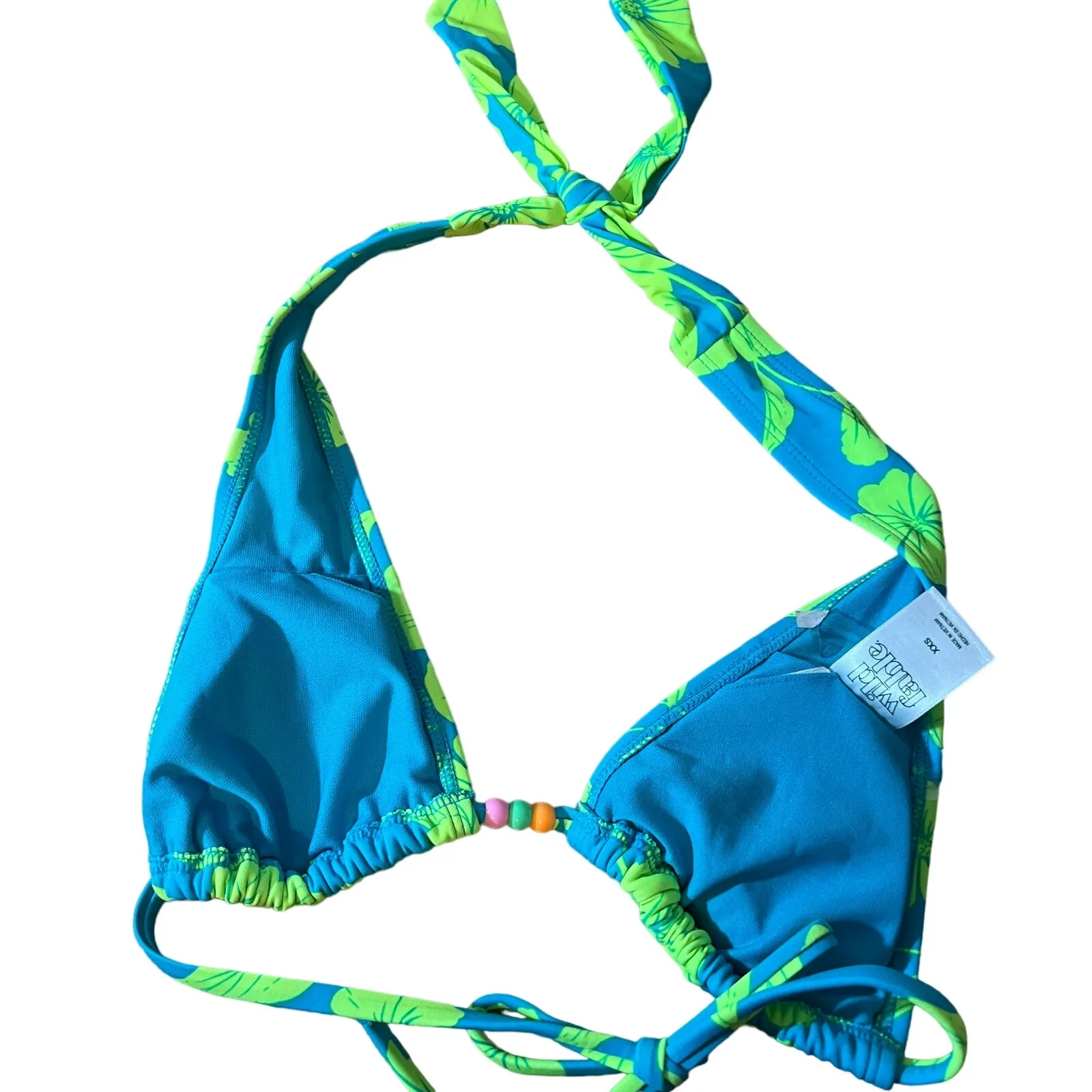 Wild Fable Women's Tropical Print Bralette Bikini Top - Size XXS - NWT - Image 4
