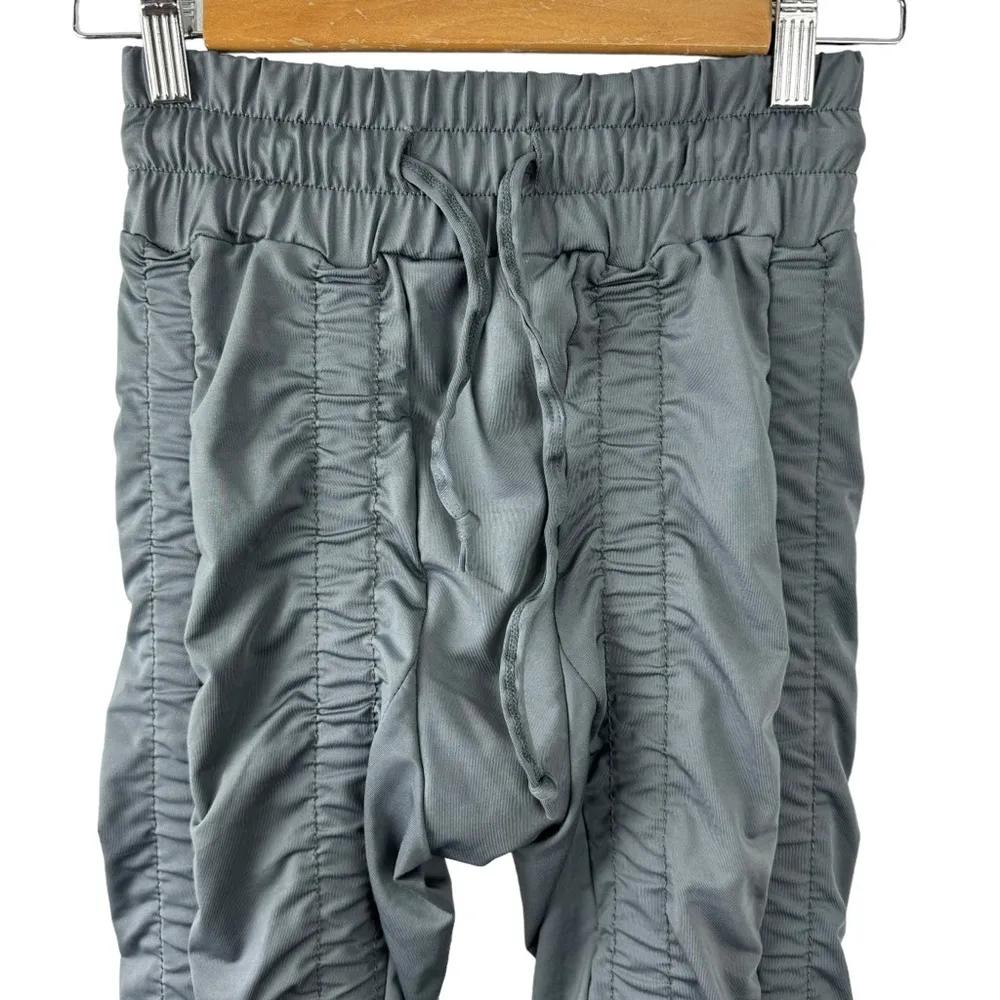 Agogie +20 Resistance Band Pants Size M Gray Training Workout Gym Exercise Size M - Image 6