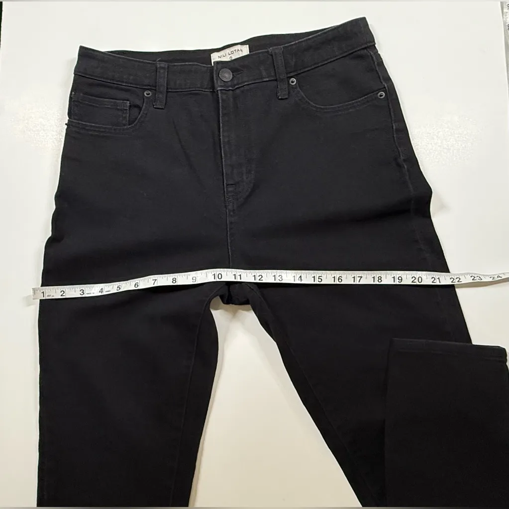 NILI LOTAN Target Black Denim Pants 🖤 Size 10 - Image 6
