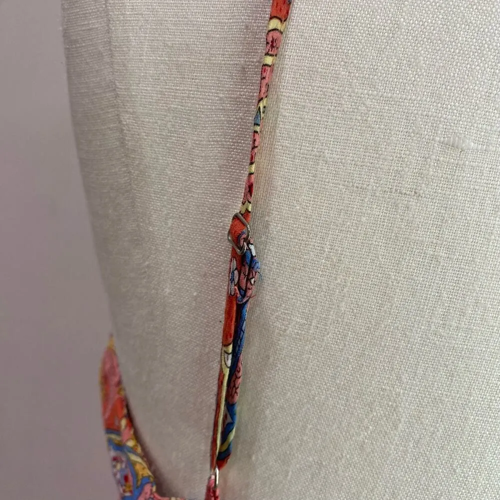 Molly Bracken Printed Long Dress in Pink Isabelle Size XS - Image 9