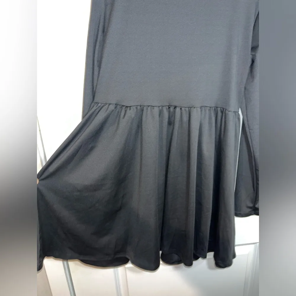 Unbranded Boutique Plaid Vested Wooden Buttoned Fit and Flare Black A Line Dress Size XL - Image 7