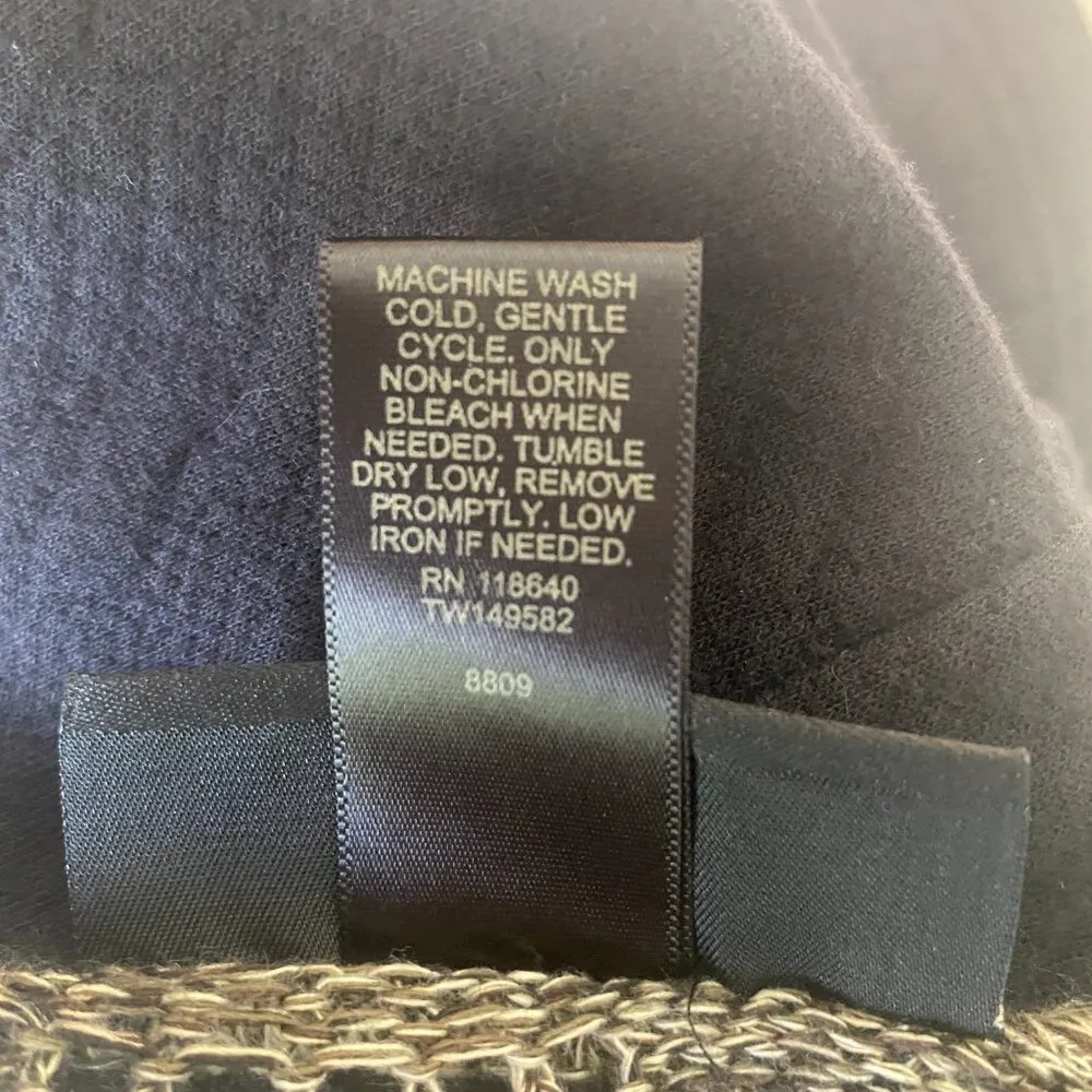 Venezia 18/20W stretchy heathered knit wide sleeved sweater wide waistband Gray - Image 9