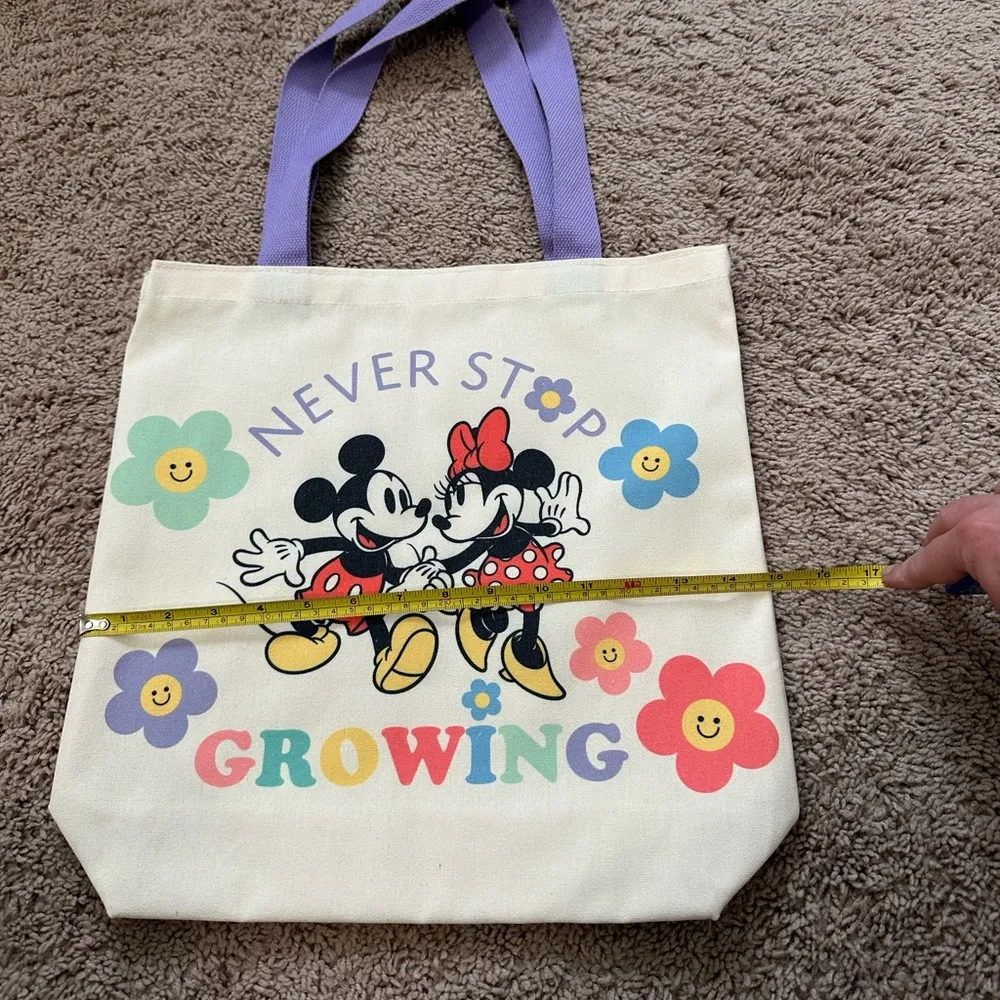 Disney Mickey and Minnie Mouse Canvas Tote Bag - Image 7
