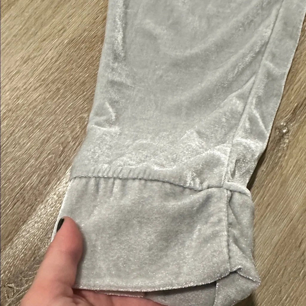 Gray Drawstring Jogger Pajama pants Size L - Image 2