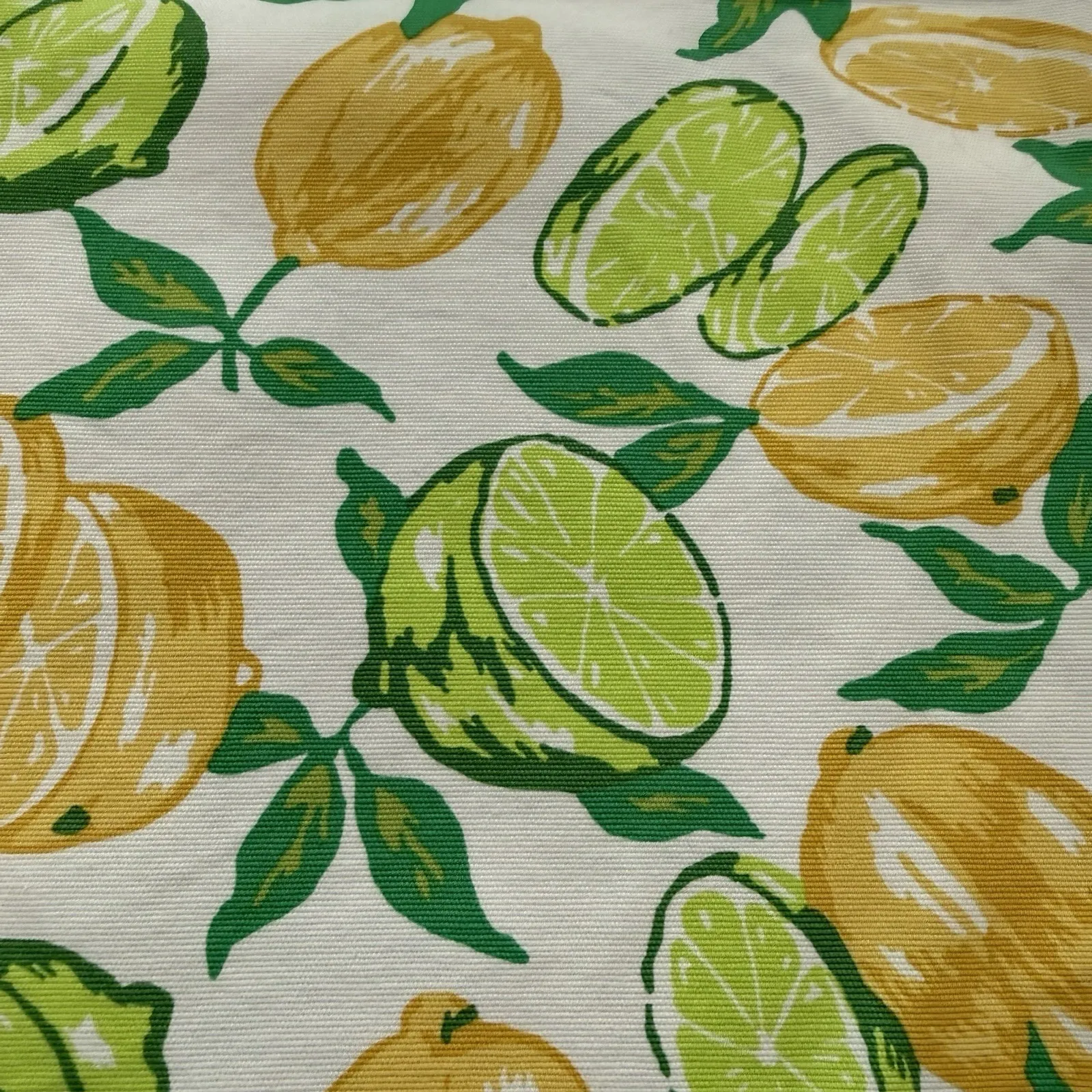 Talbots Lemon Lime Print Skirt Women 16 Pencil Straight Mini Cotton Beach Preppy - Image 2