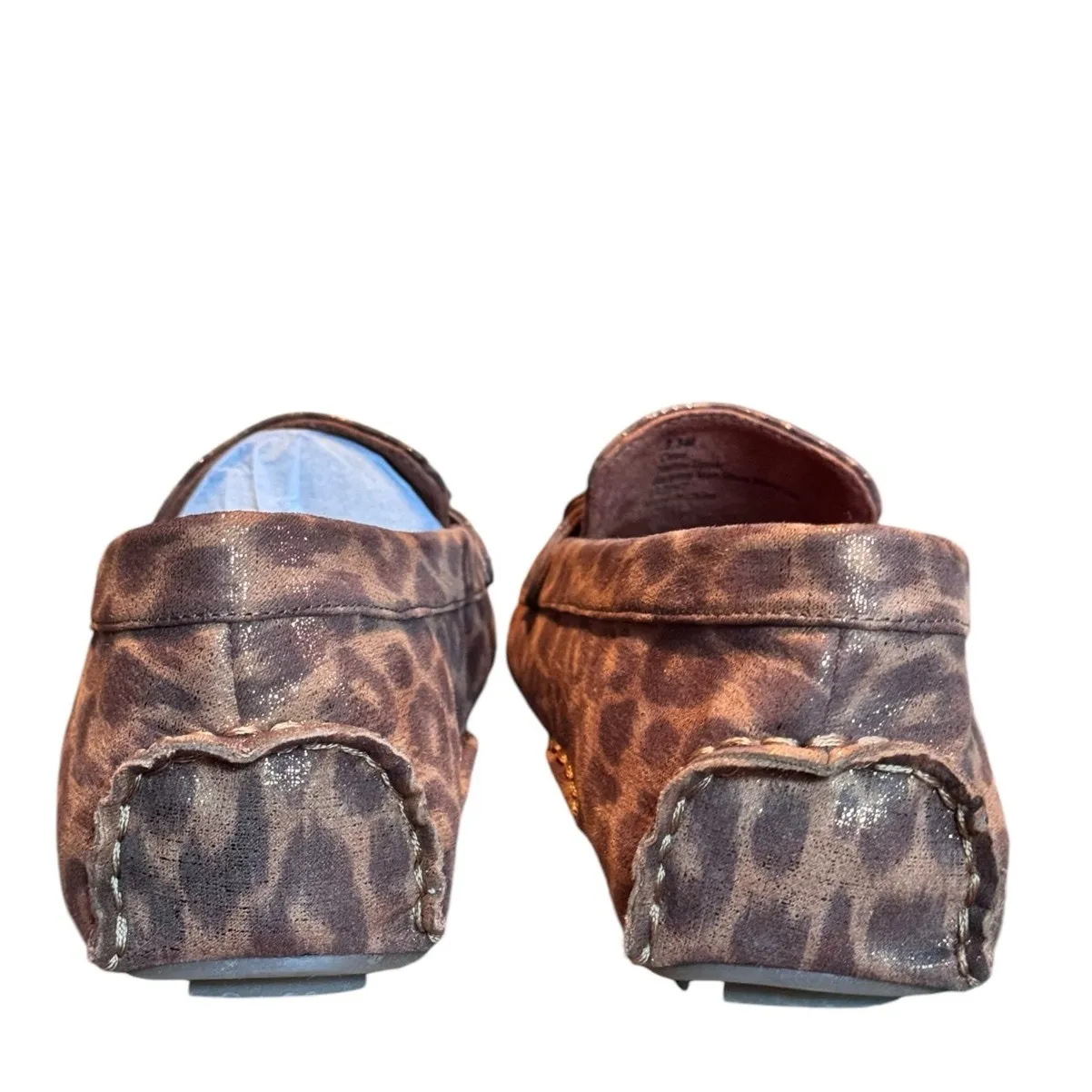 Aerosoles metallic animal print driving loafer mocassin  8.5  NWOT classic - Image 6