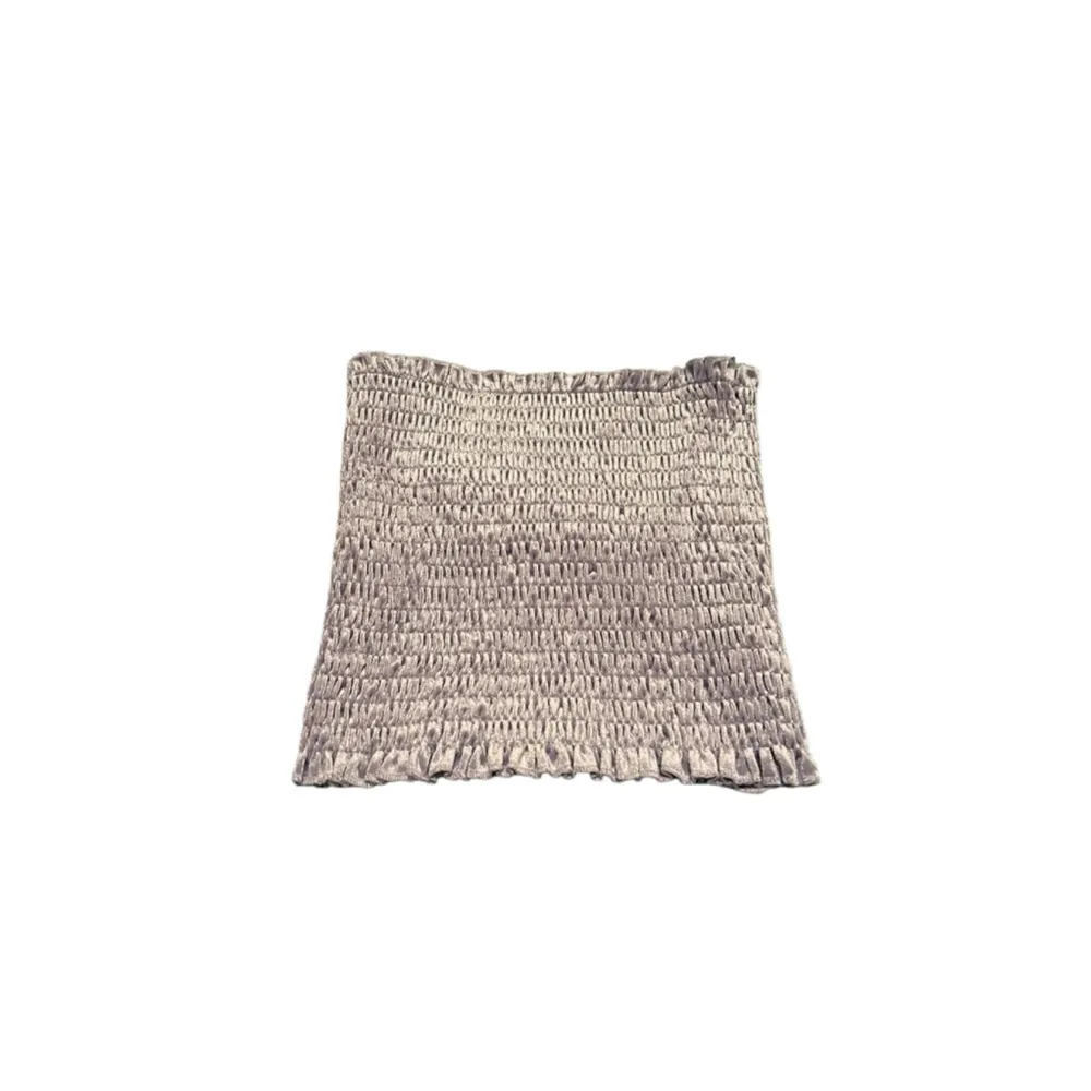 Forever 21 Purple Smocked Tube Top Women's Size Small - Image 3