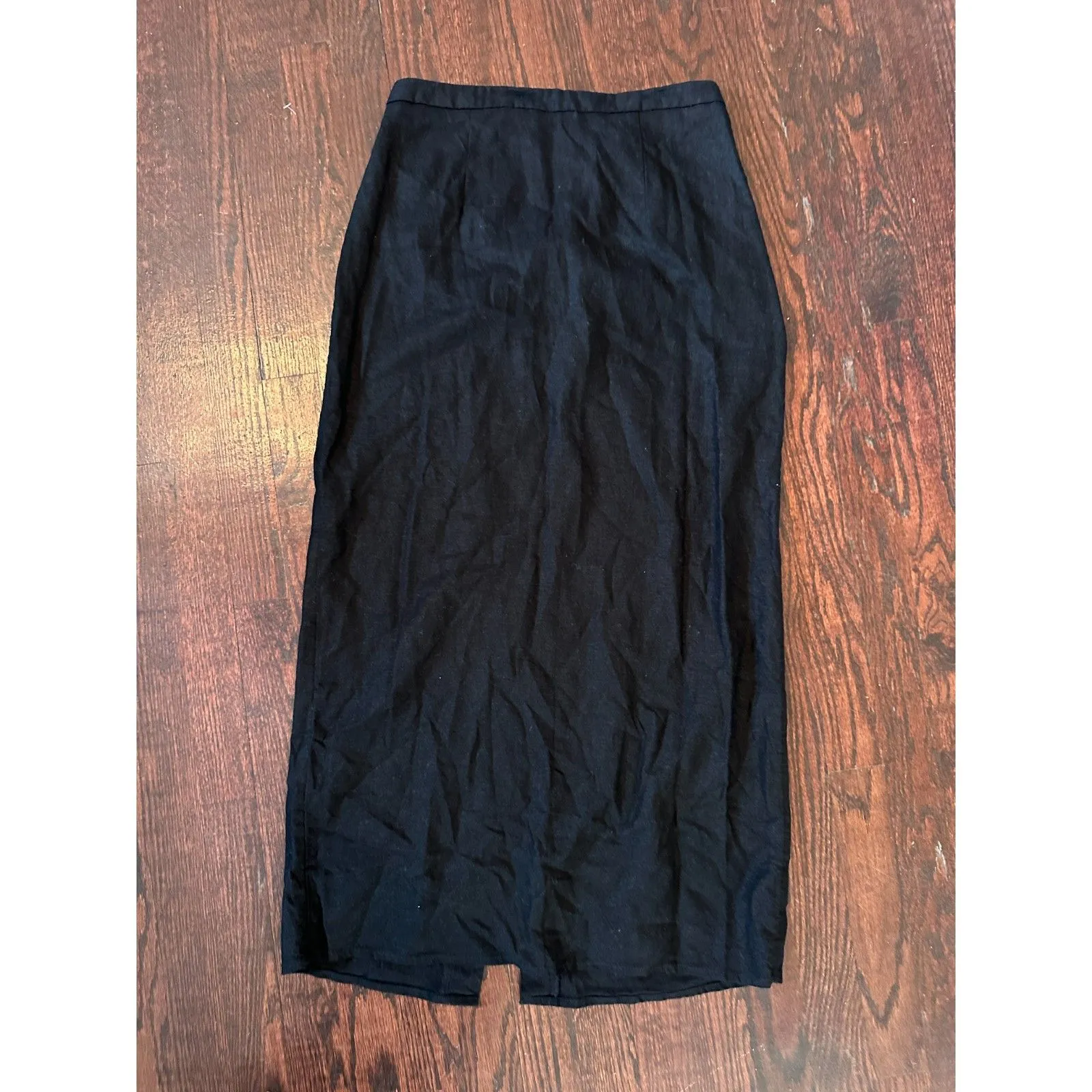 Old Navy  Black Midi Skirt Size Small - Image 2