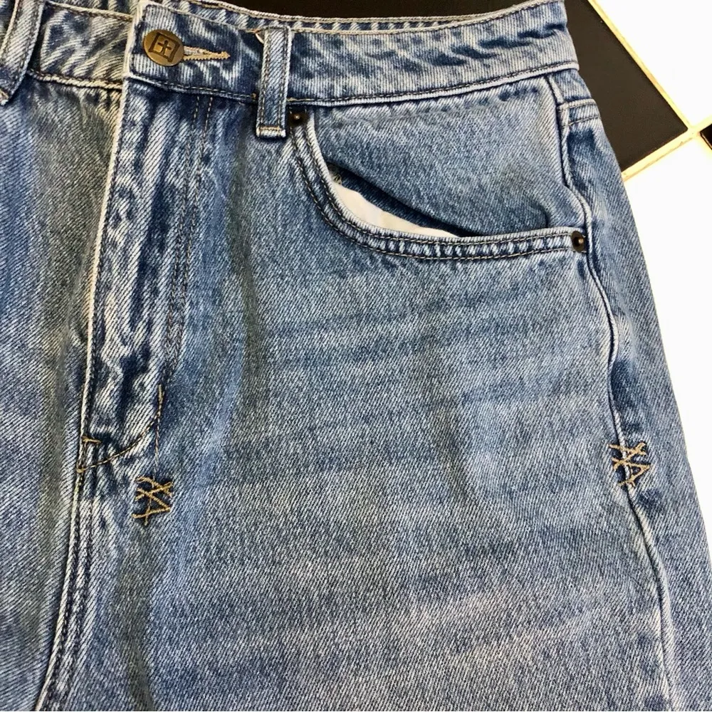 Ksubi Chlo Wasted No Rules Straight Leg Cropped Ankle Jeans Medium Wash Denim 29 - Image 11