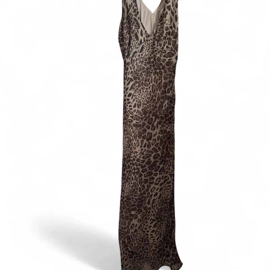 Princess Polly Nellie Maxi Dress Leopard in size 2 
New - Image 5