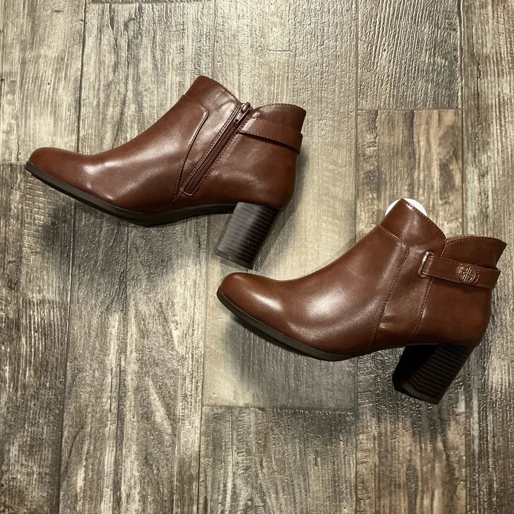 Giani Bernini Chocolate Ankle Booties Size 10 - Image 8