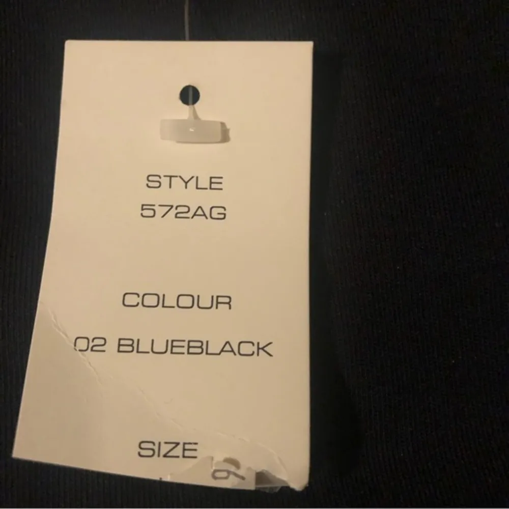 French Connection  FCUK BLACK BLUE WHITE ZIP UP TRACK JACKET L - Image 4