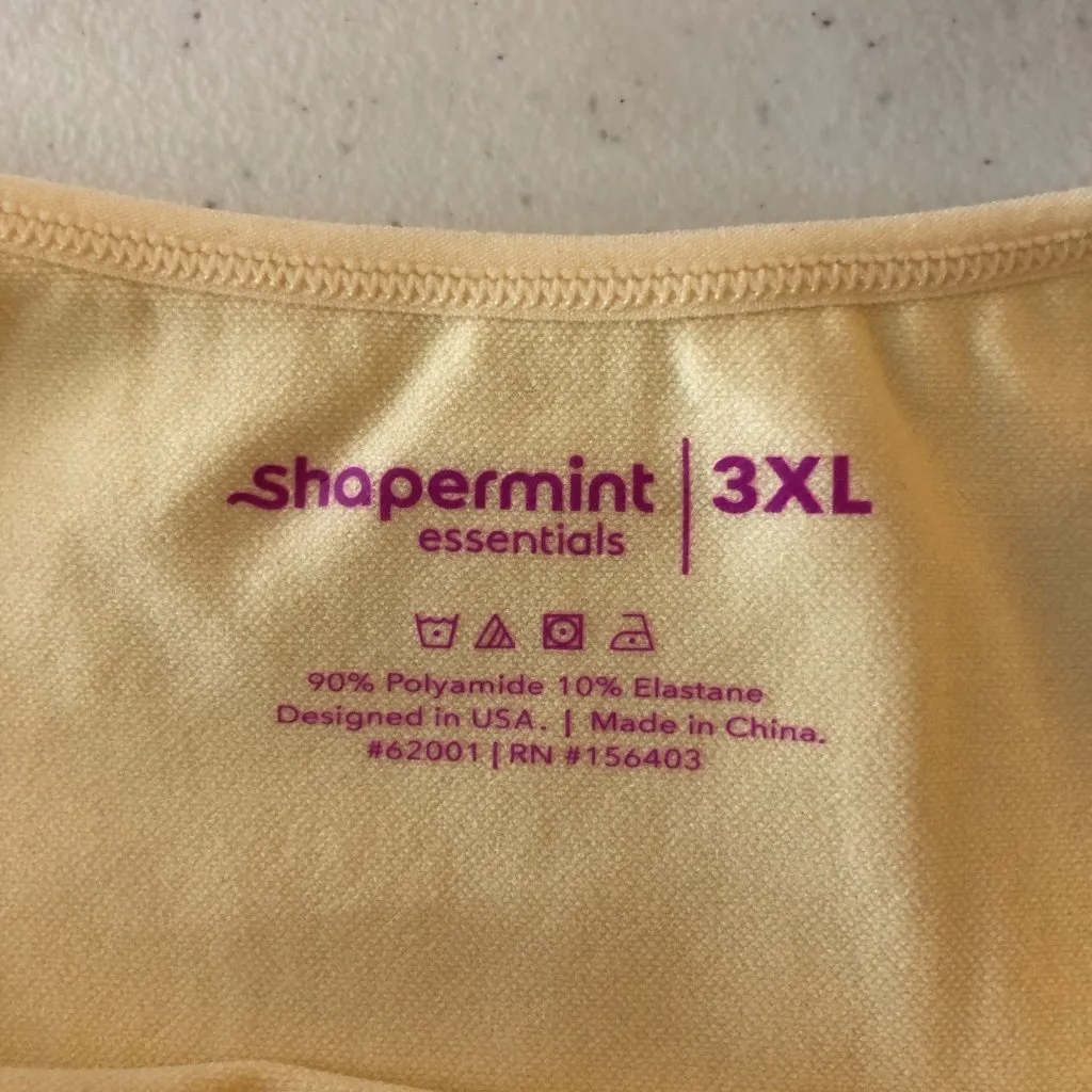 Shapermint All Day Every Day Scoop Neck Cami Beige 3XL FLAW/DISCOLORATION Tan Size undefined - Image 4