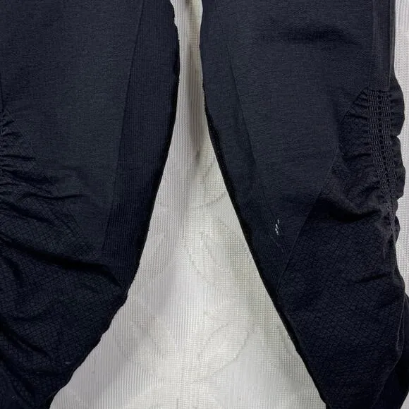 Lululemon‎ In The Flow Crop II Heathered Black Size 4 - Image 7
