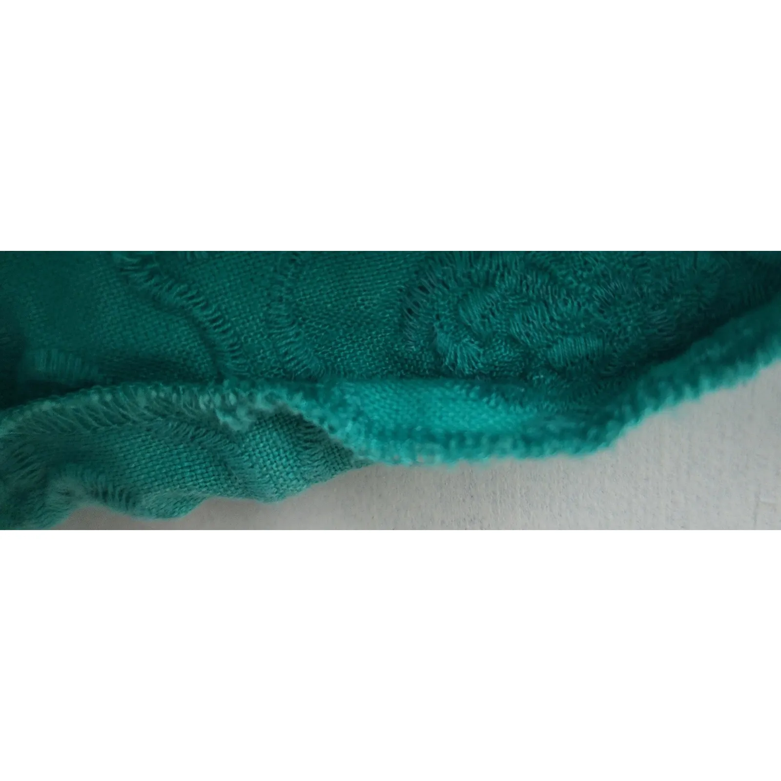 LOFT Embroidered Linen Shorts Teal Blue Green Summer‎ Casual Size 16P - Image 2