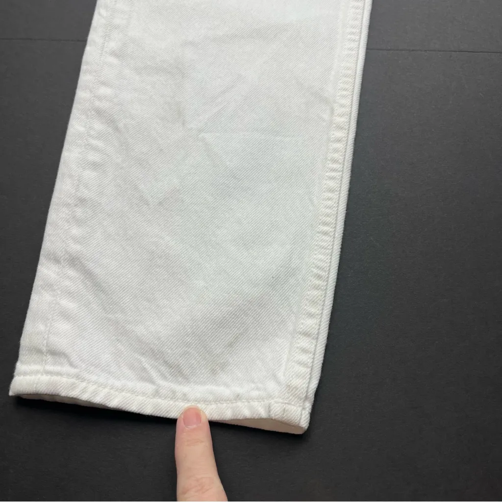 Mother‎ SNACKS High Waist Twizzy Skimp White Sticky Rice Denim Jean 27 NEW *FLAW - Image 13