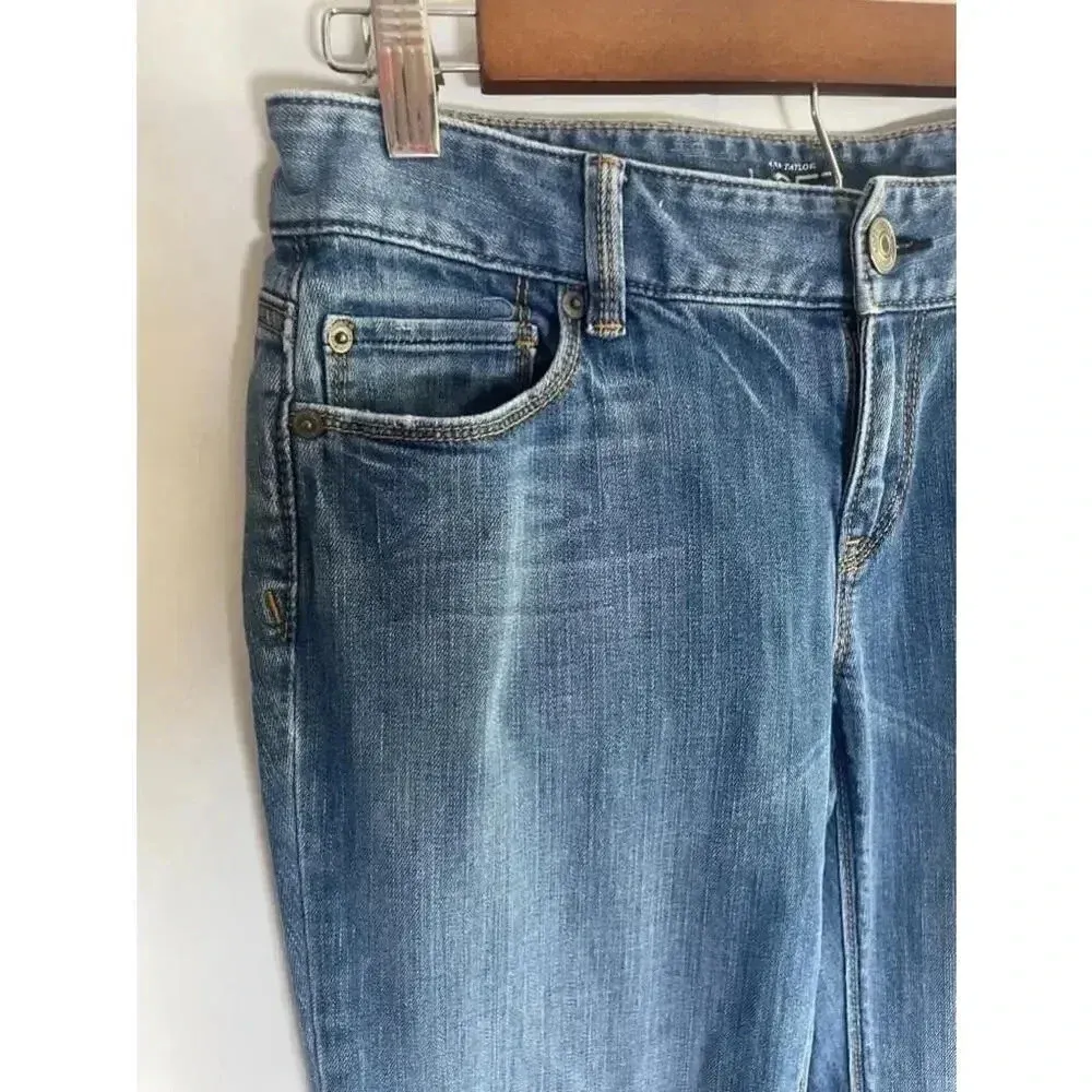 Women's Ann Taylor LOFT Curvy Boot Cut‎ Jeans - Size 4 GUC! - Image 2