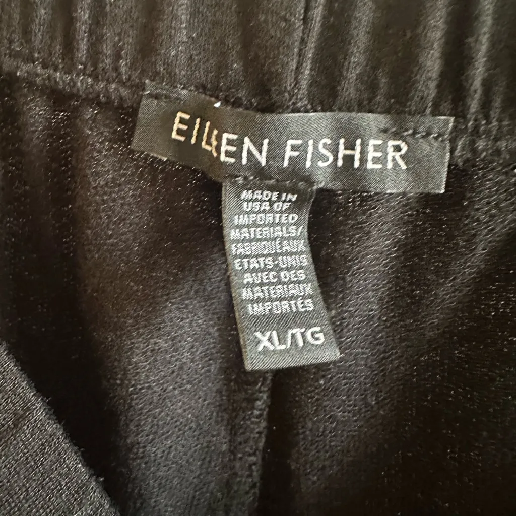 EILEEN FISHER BLACK Pants. - Image 3