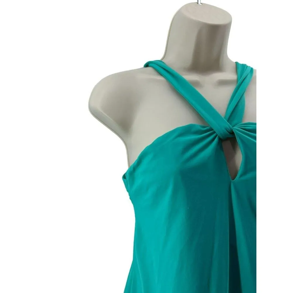 Athleta KiKi Swim Dress Catalina Green Womens Small - Image 2