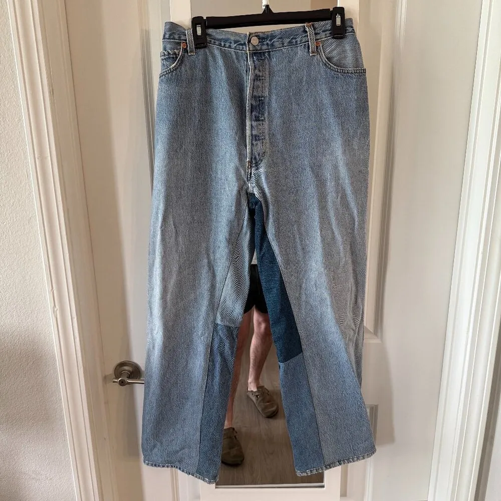 Levis Re/done Jeans Size 30 Color Blue - Image 2
