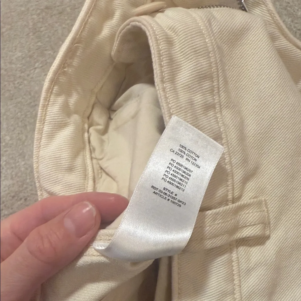 NWOT ARITZIA TNA supply Beige cargo pants Size 12 - Image 6