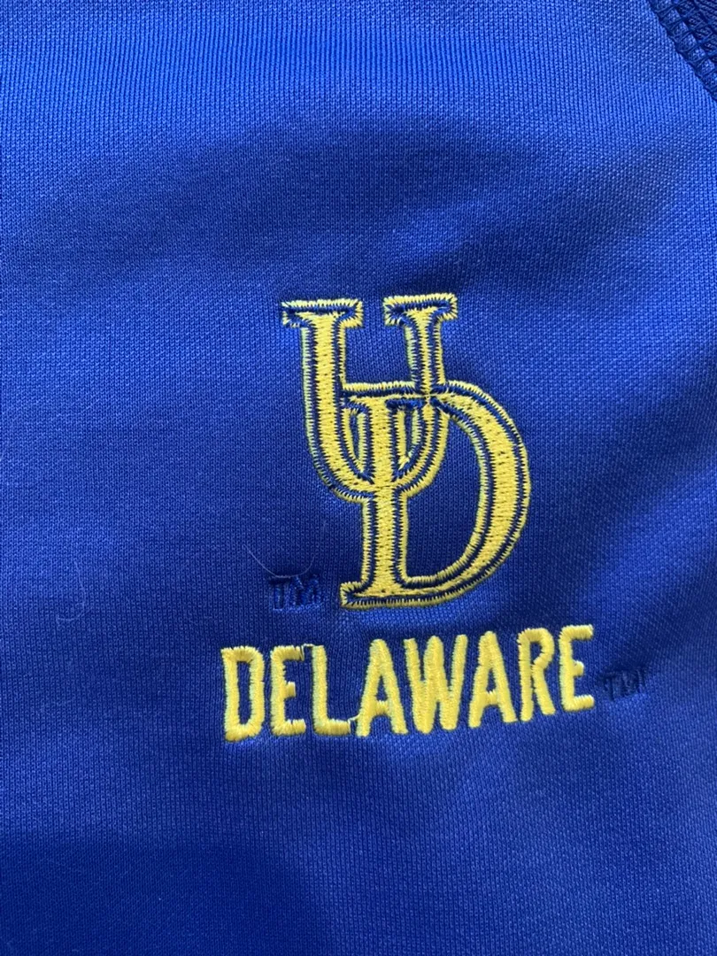 UDel Quarter Zip Sweatshirt Blue Size L - Image 3