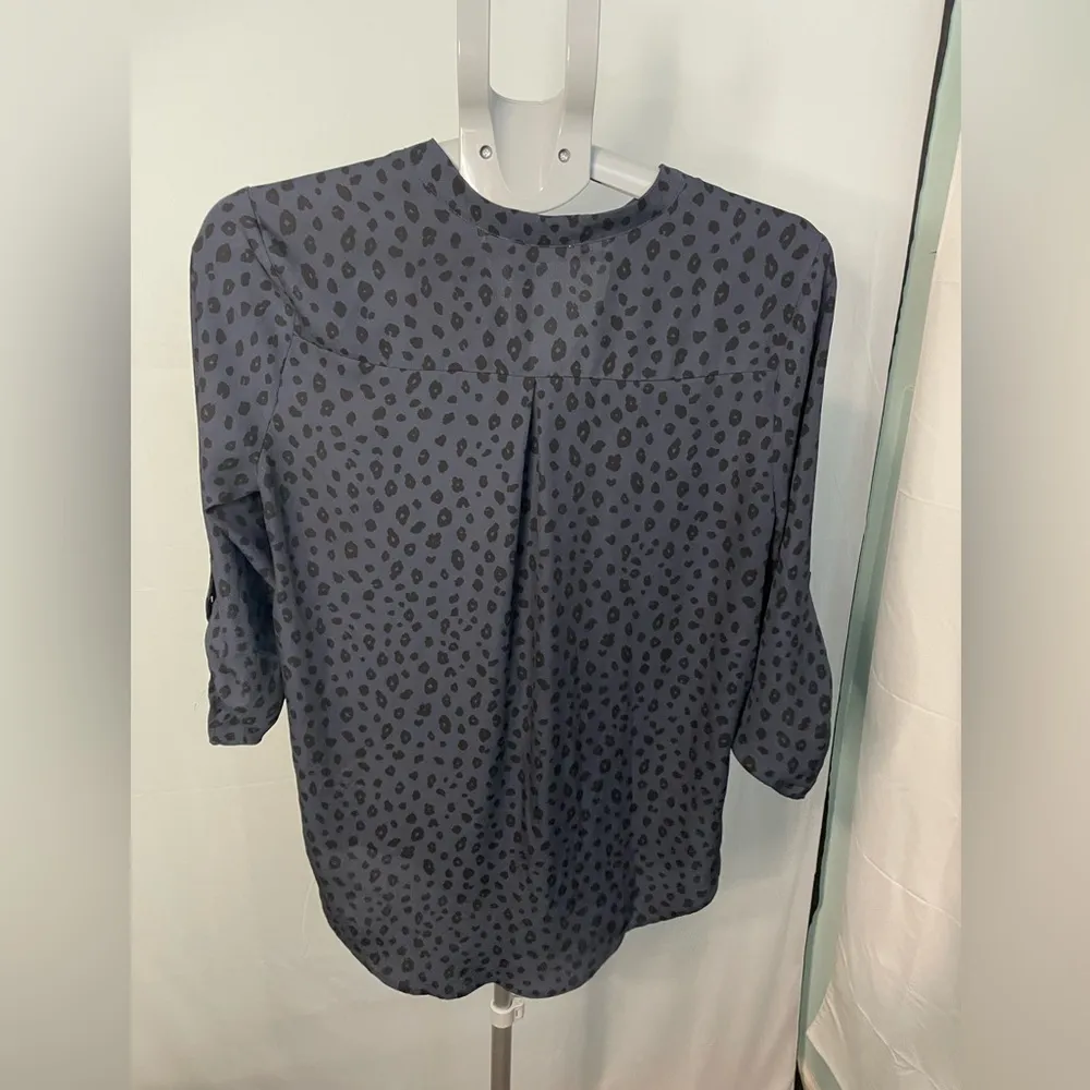 LUSH Boutique Animal print top women’s blouse size‎ M - Image 5