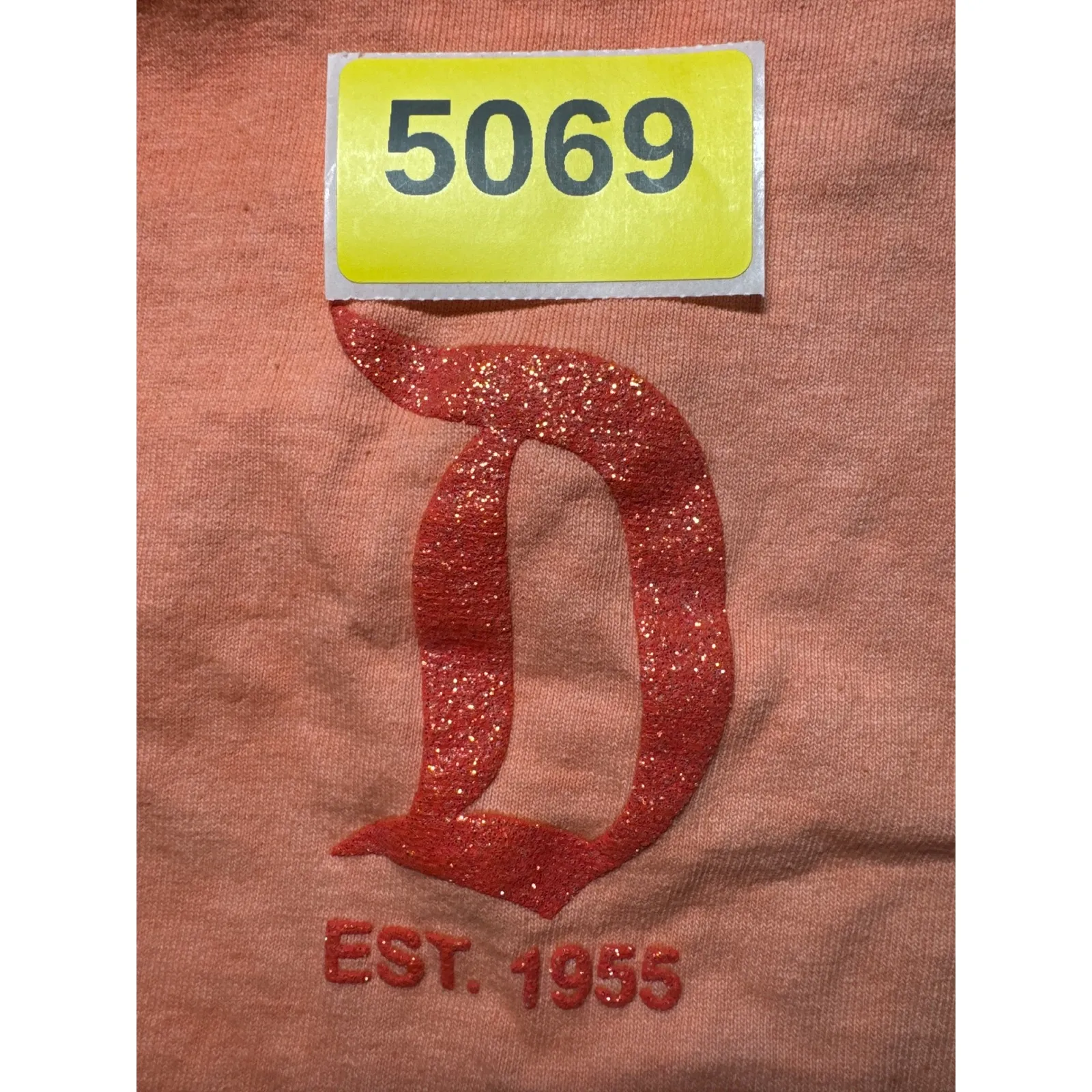 Disney Spirit Jersey Disneyland Resort Orange Ombre Glitter Graphic Sweatshirt S - Image 11
