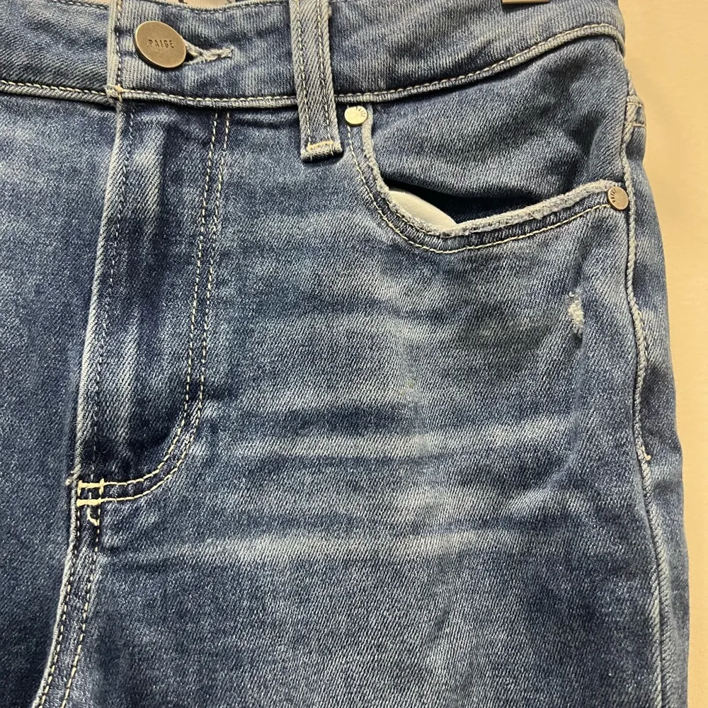 PAIGE Blue Denim Hoxton Ankle Jeans Size 26 US $219 - Image 3